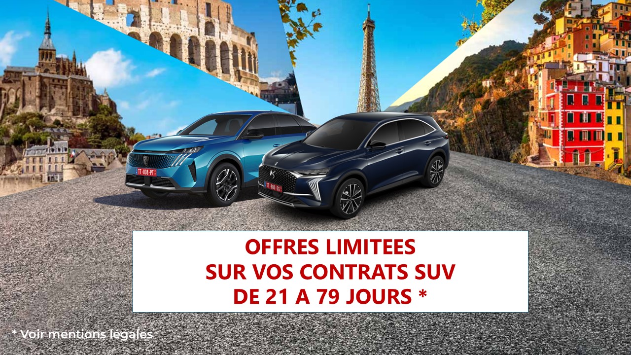 Pour une livraison du 1er août 2025 au 31 décembre 2025, bénéficiez de 200€ sur vos contrats de 21 à 79 jours