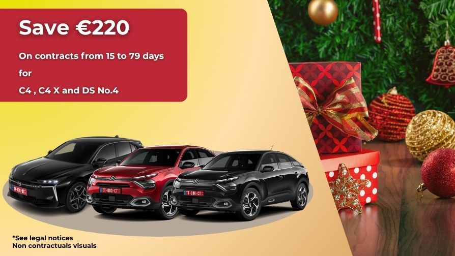 For a delivery from November 21st, 2025 to December 31st, 2025, 220€ off on your contracts up to 79 days